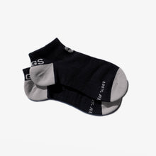 Load image into Gallery viewer, women's Black FIGS 100% Awesome - Ankle Socks
